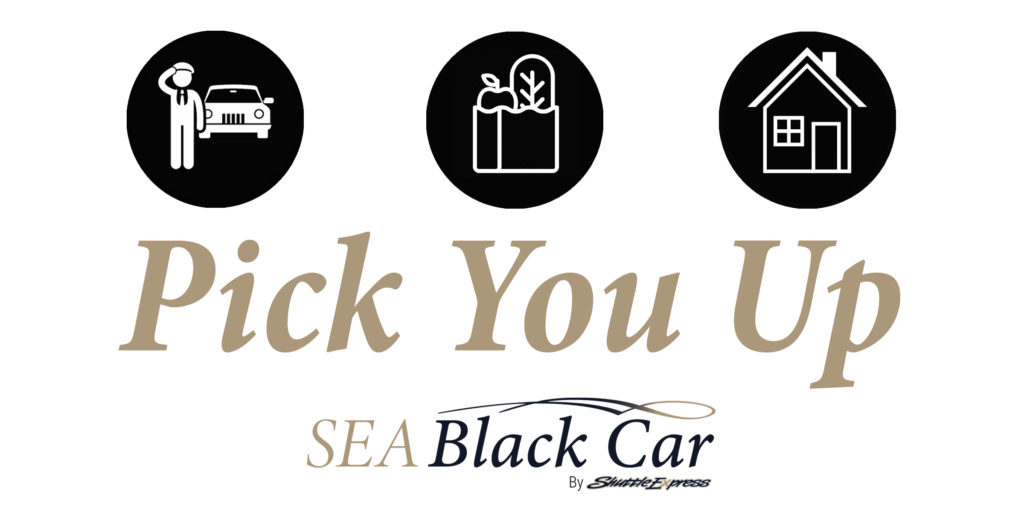 SEA Black Car Pick You Up
